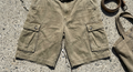 Koncrete Lab Utility Cargo Shorts functional workwear short